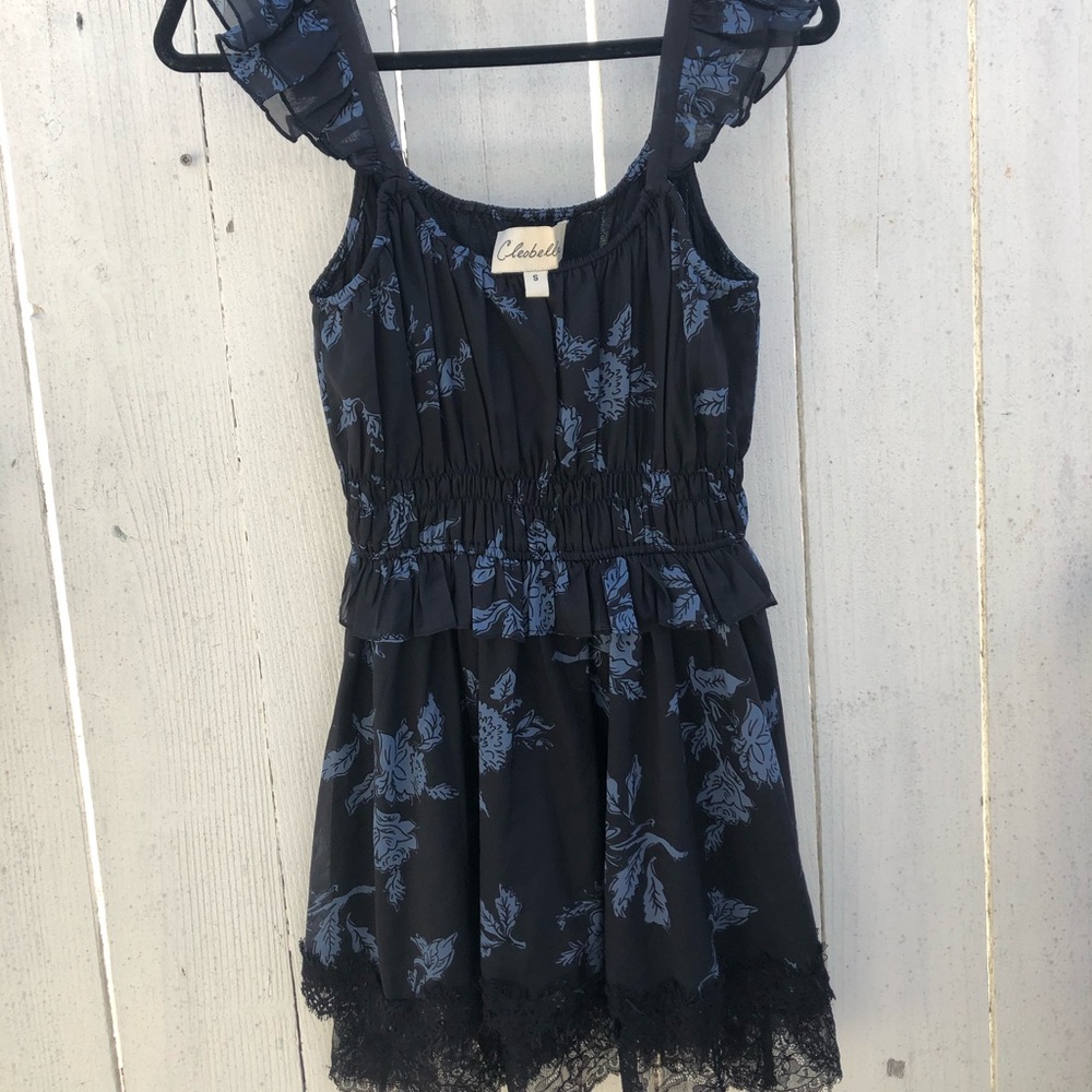 Cleobella flutter mini dress